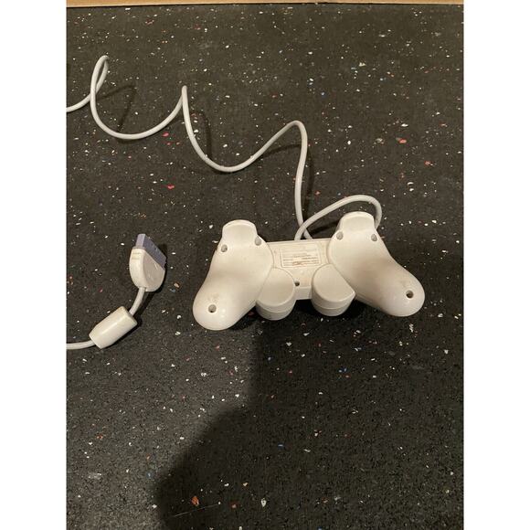 TESTED OEM Original Sony PlayStation One PS1 DualShock White Analog Controller - Picture 4 of 4